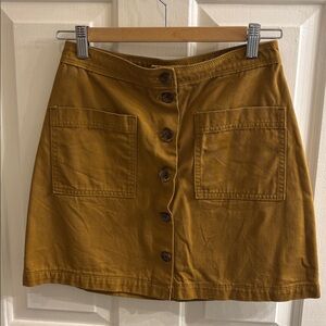 Old Navy Mustard Skirt